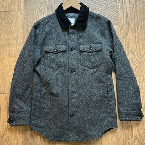Club Monaco Gray Lightweight Shirt Jacket Size XS  Great Condition